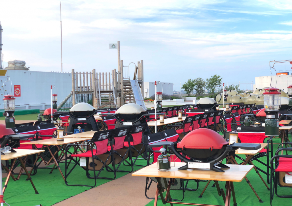 BBQ PARK THE B’NC モザイクモール港北店 BBQ area